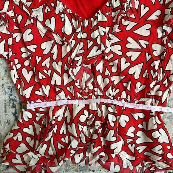 RHODE Heart Print Top - Picture 8 of 8